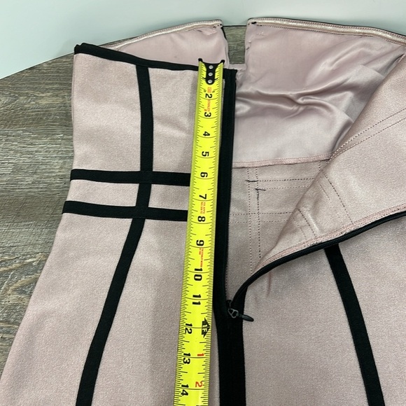 Wynwood Couture Strapless Fitted Corset Trimmed Dress Size Large - Picture 13 of 13